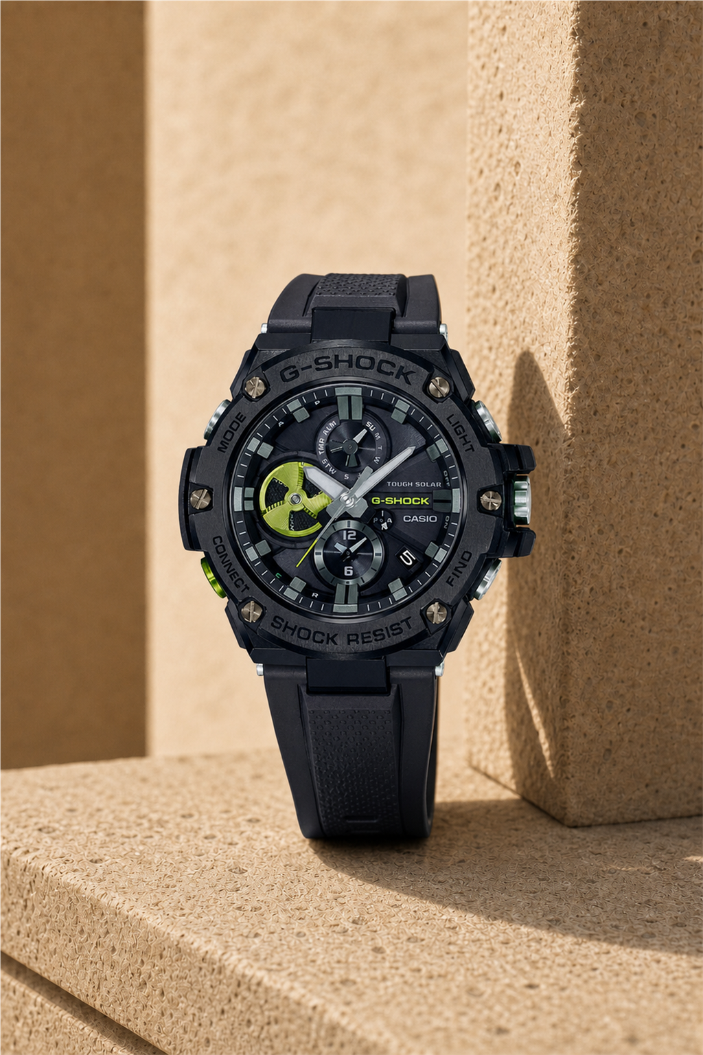 Casio G-Shock G-Steel GST-B100 GST-B100B-1A3 Watch