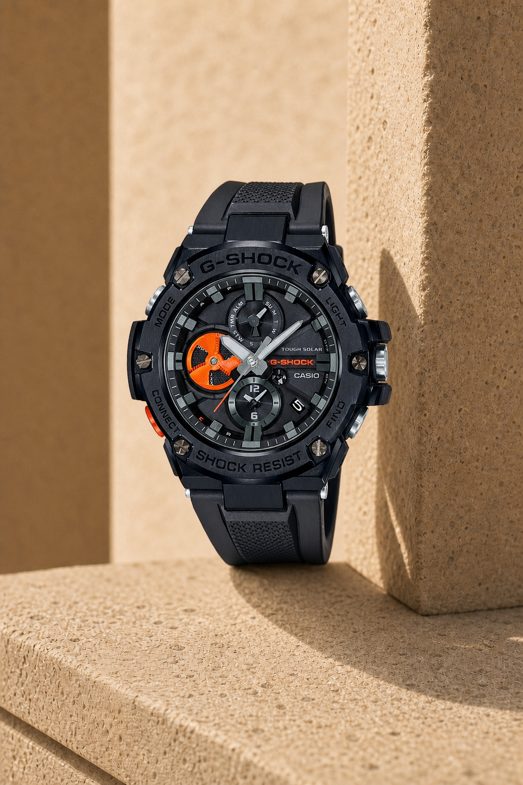 Casio G-Shock G-Steel GST-B100 GST-B100B-1A4 Watch