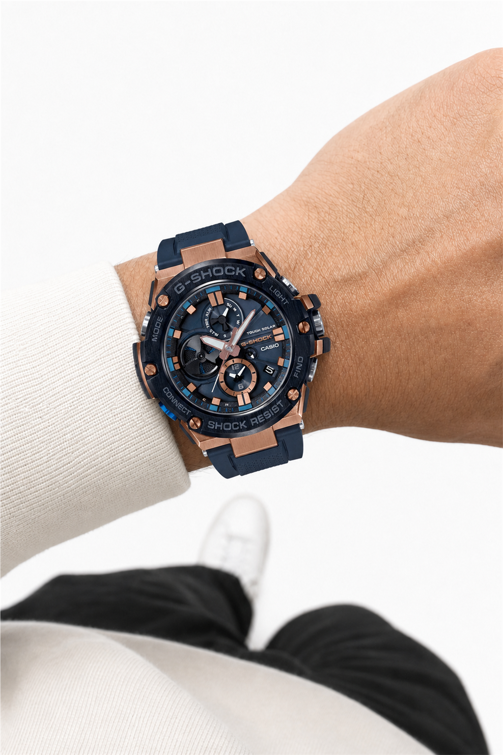 Casio G-Shock G-Steel GST-B100 GST-B100G-2A Watch