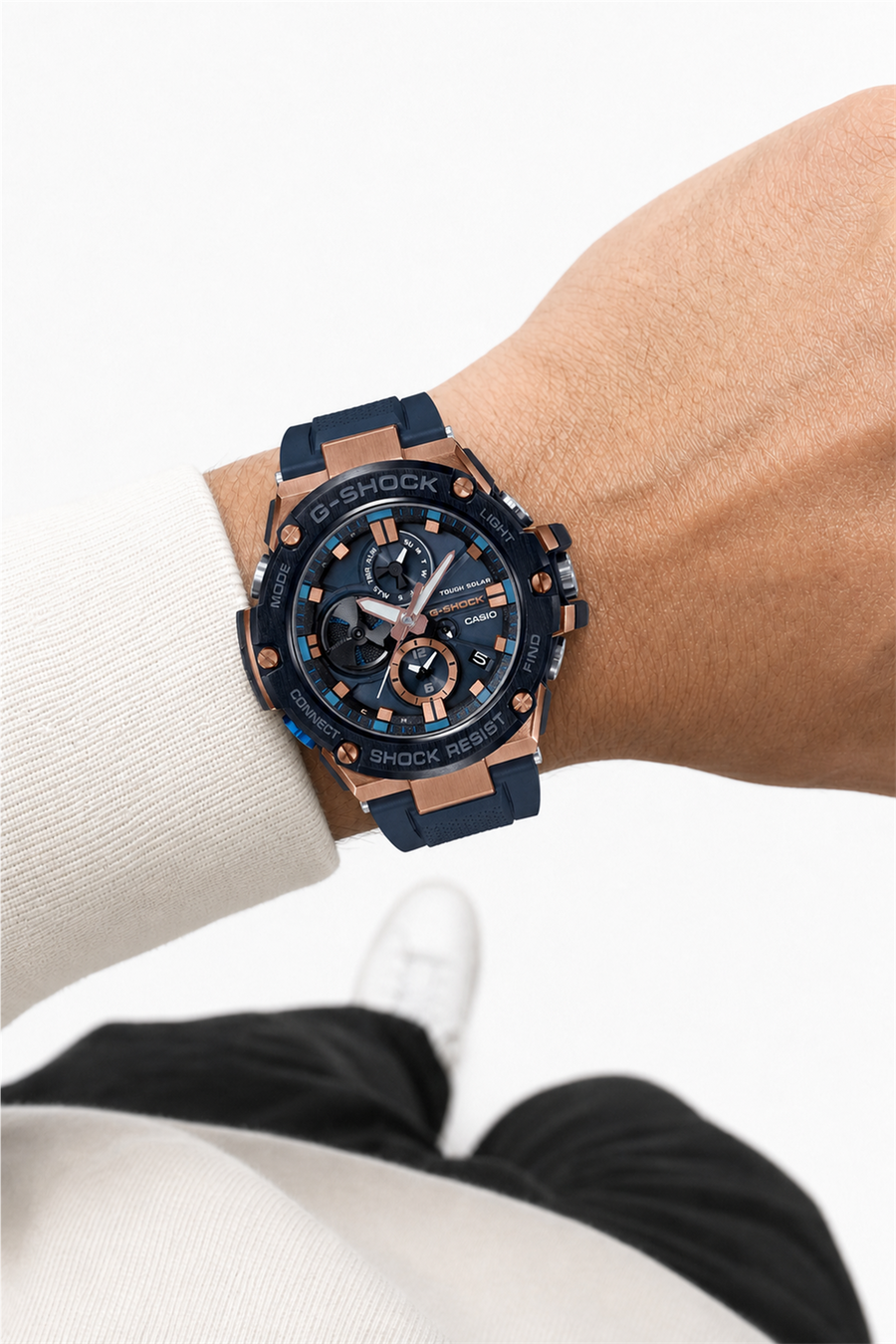 Casio G-Shock G-Steel GST-B100 GST-B100G-2A Watch