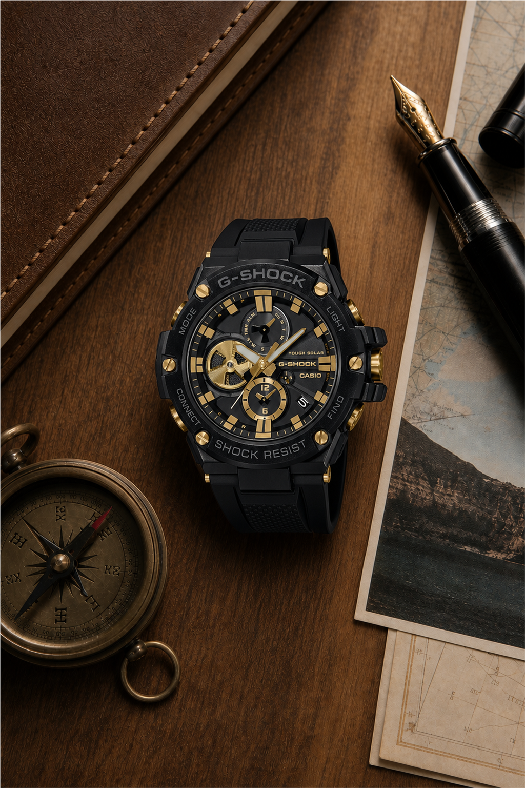 Casio G-Shock G-Steel GST-B100 GST-B100GC-1A Watch
