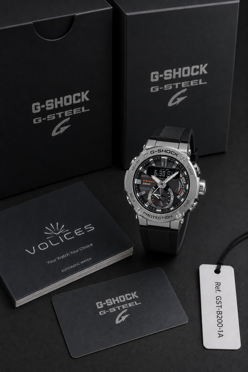 Casio G-Shock G-Steel GST-B200 GST-B200-1A Watch