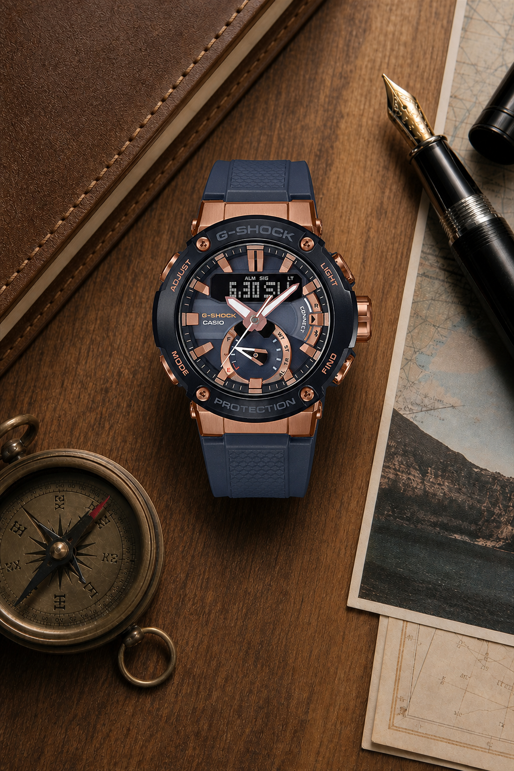 Casio G-Shock G-Steel GST-B200 GST-B200G-2A Watch