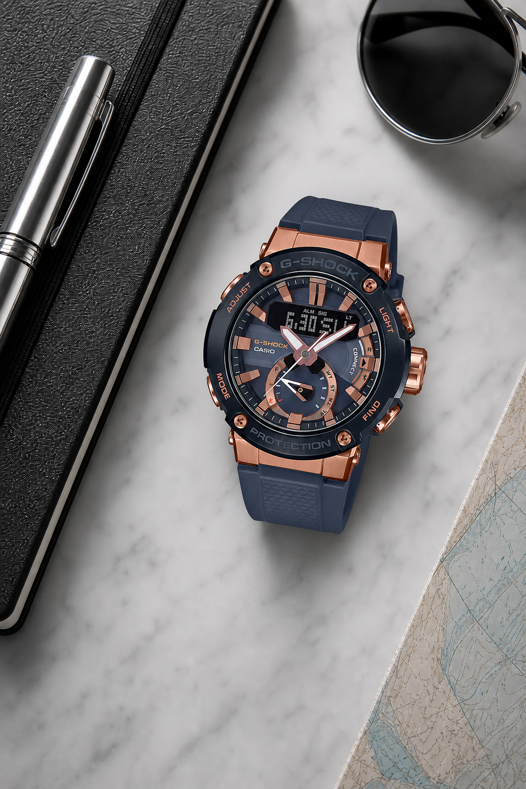 Casio G-Shock G-Steel GST-B200 GST-B200G-2A Watch