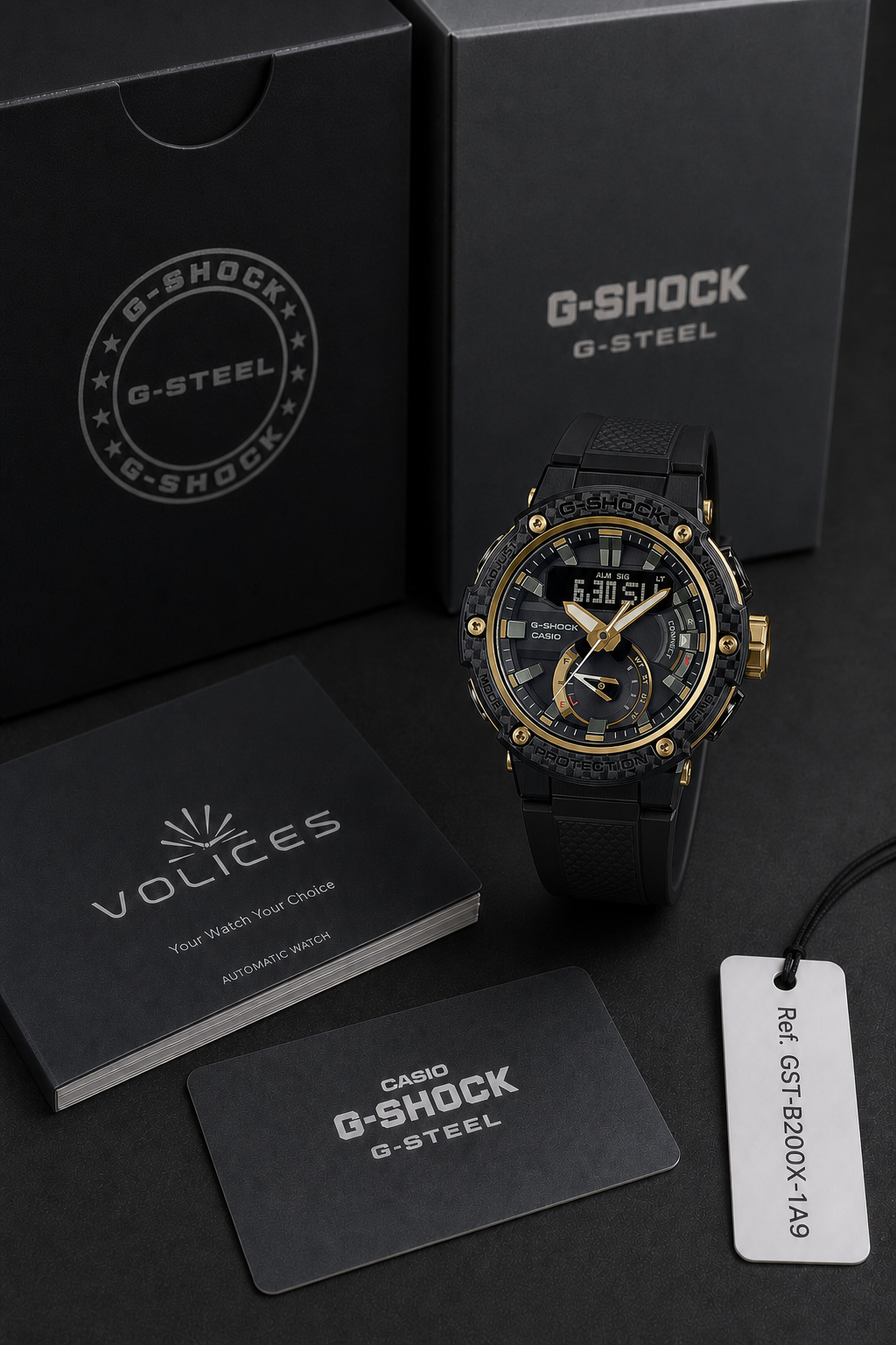 Casio G-Shock G-Steel GST-B200 GST-B200X-1A9 Watch