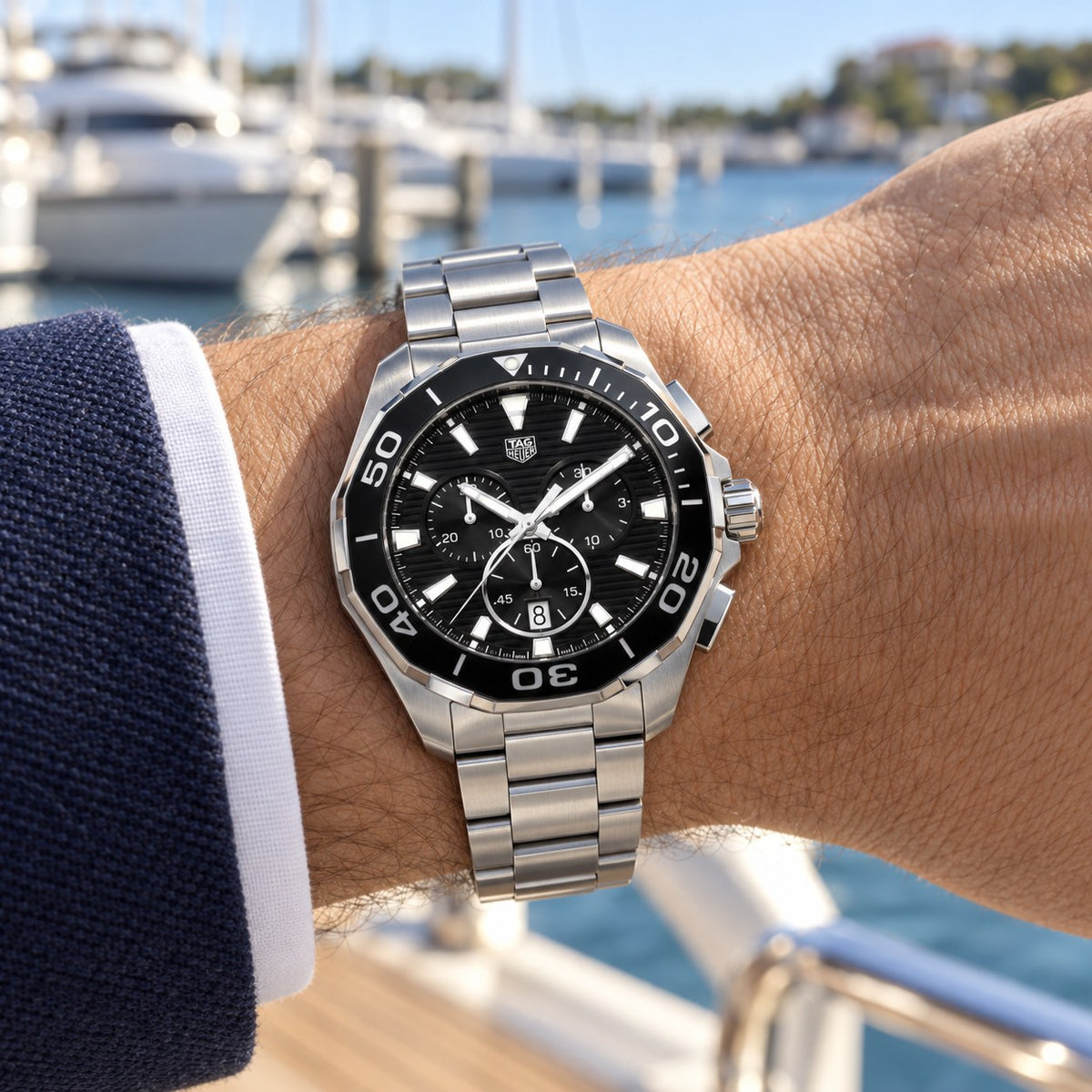 TAG Heuer CAY111A.BA0927 watch on wrist