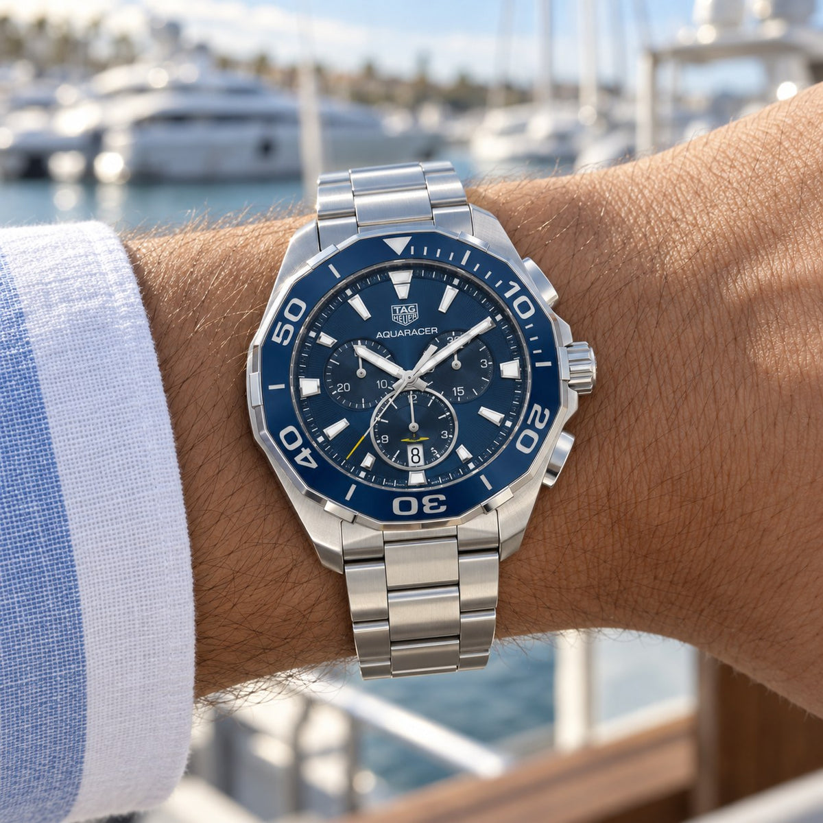TAG Heuer CAY111B.BA0927 watch on wrist
