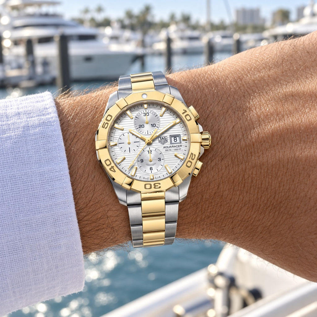 TAG Heuer CAY2121.BB0923 watch on wrist