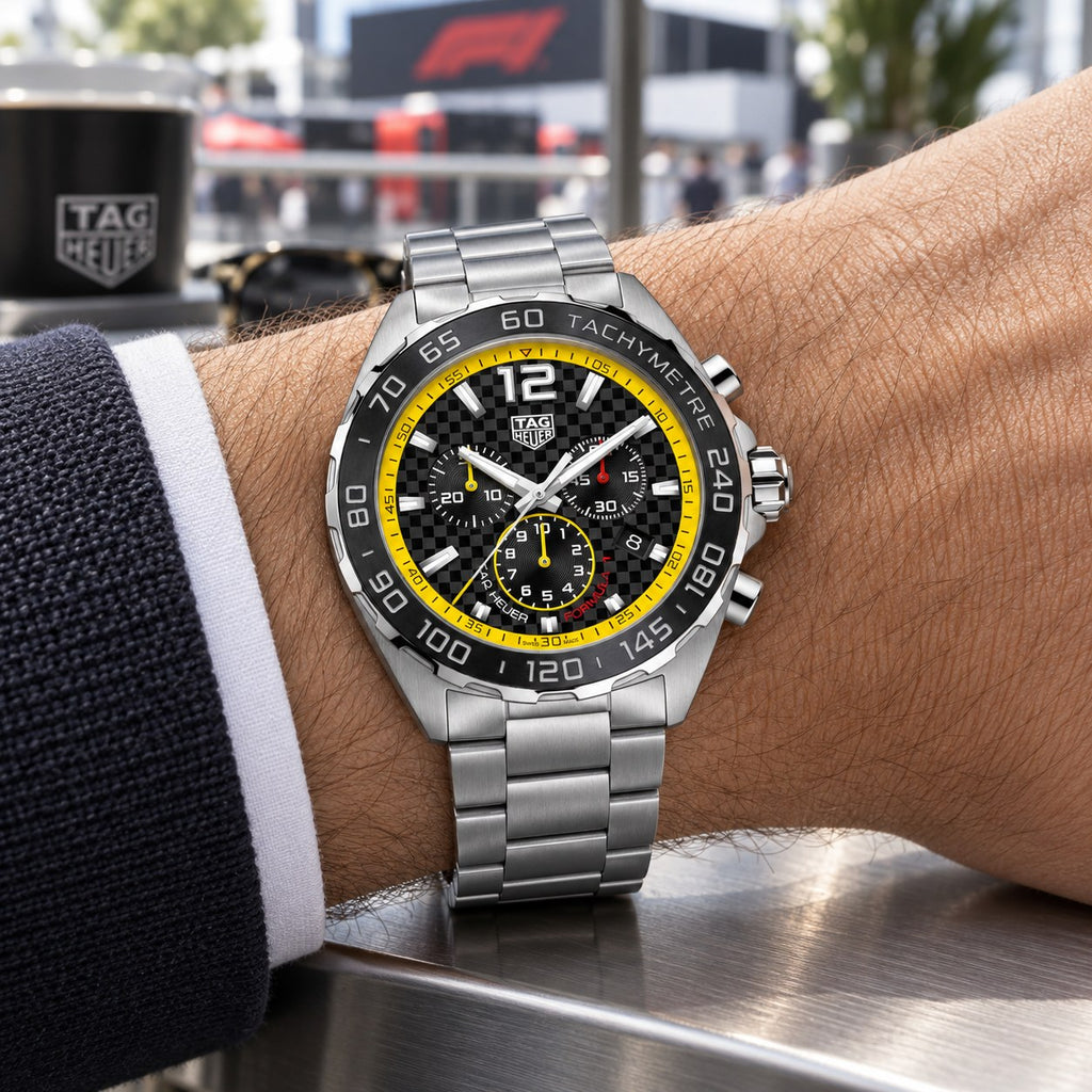 TAG Heuer CAZ101AC.BA0842 watch on wrist