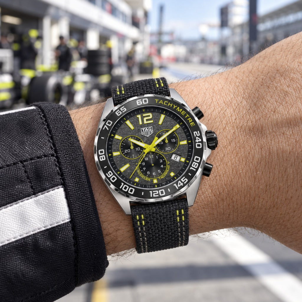 TAG Heuer CAZ101AG.FC8304 watch on wrist