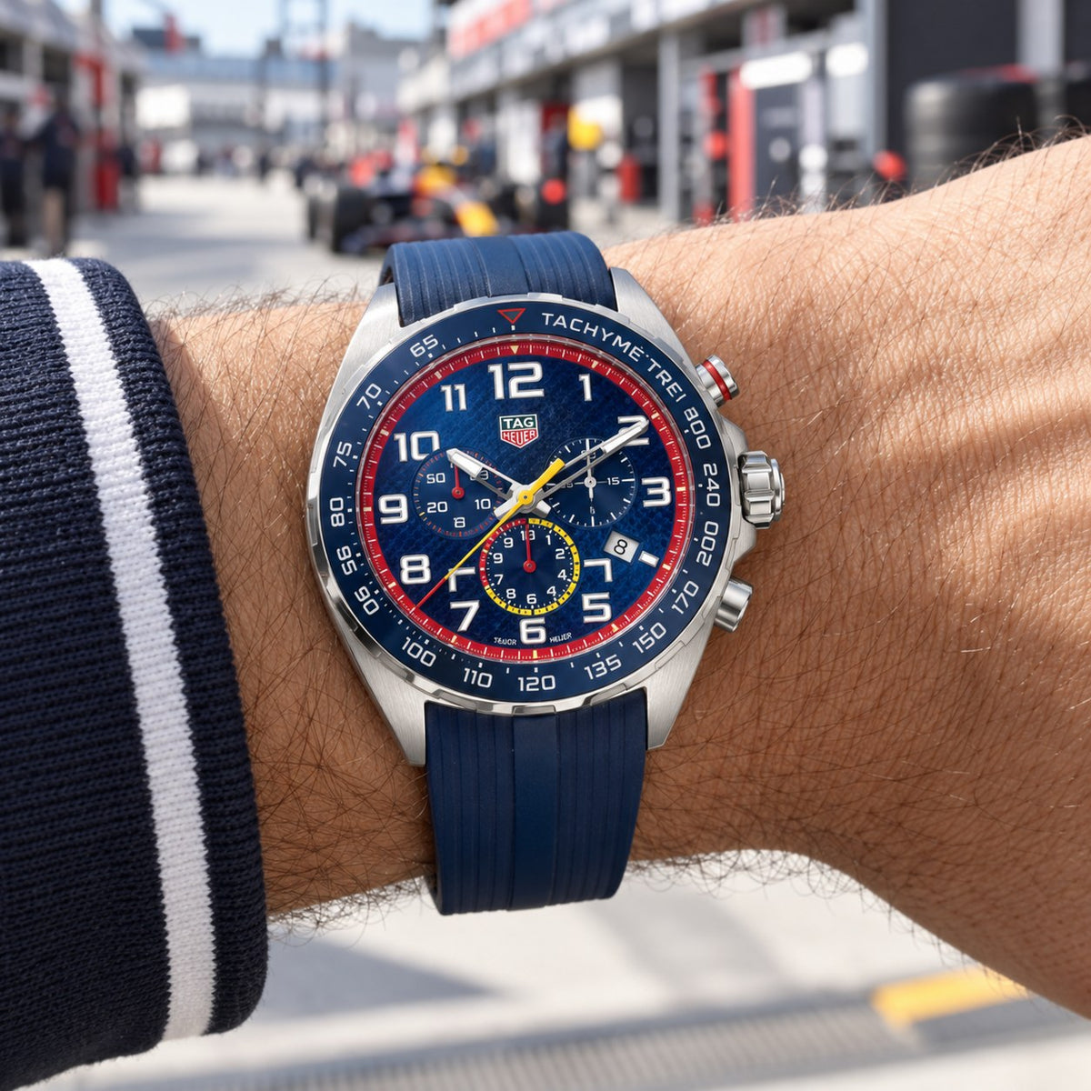 TAG Heuer CAZ101AL.FT8052 watch on wrist