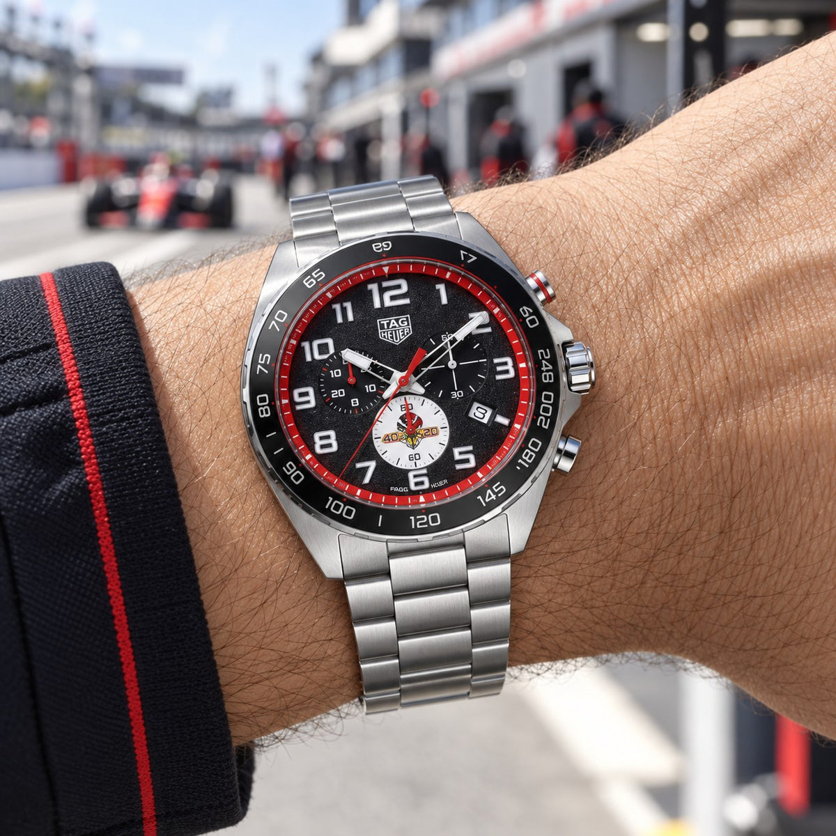 TAG Heuer CAZ101AW.BA0842 watch on wrist