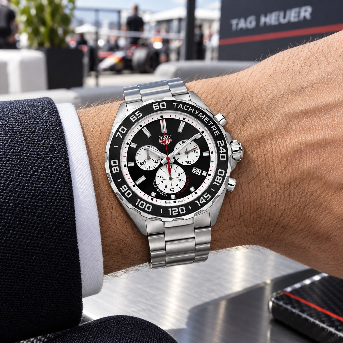 TAG Heuer CAZ101E.BA0842 watch on wrist
