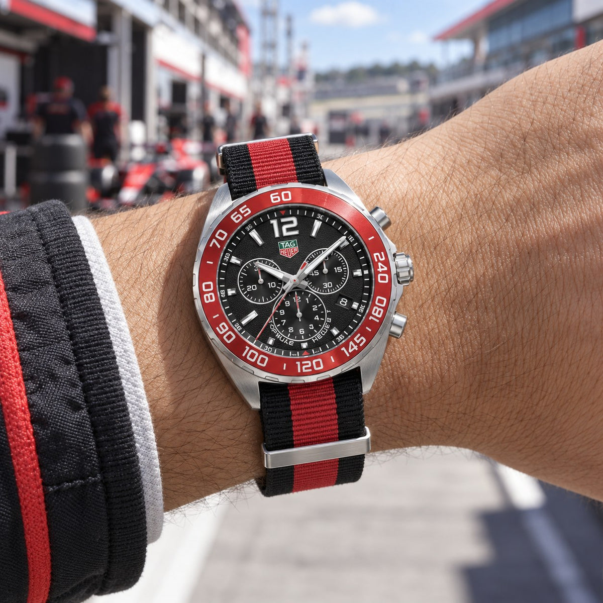 TAG Heuer CAZ1112.FC8188 watch on wrist