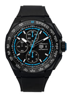 Tag Heuer Formula 1 Chronograph Kautschukarmband Schwarzes Zifferblatt Automatikuhr Taucheruhr CBZ2084.FT8097 200M Herrenuhr