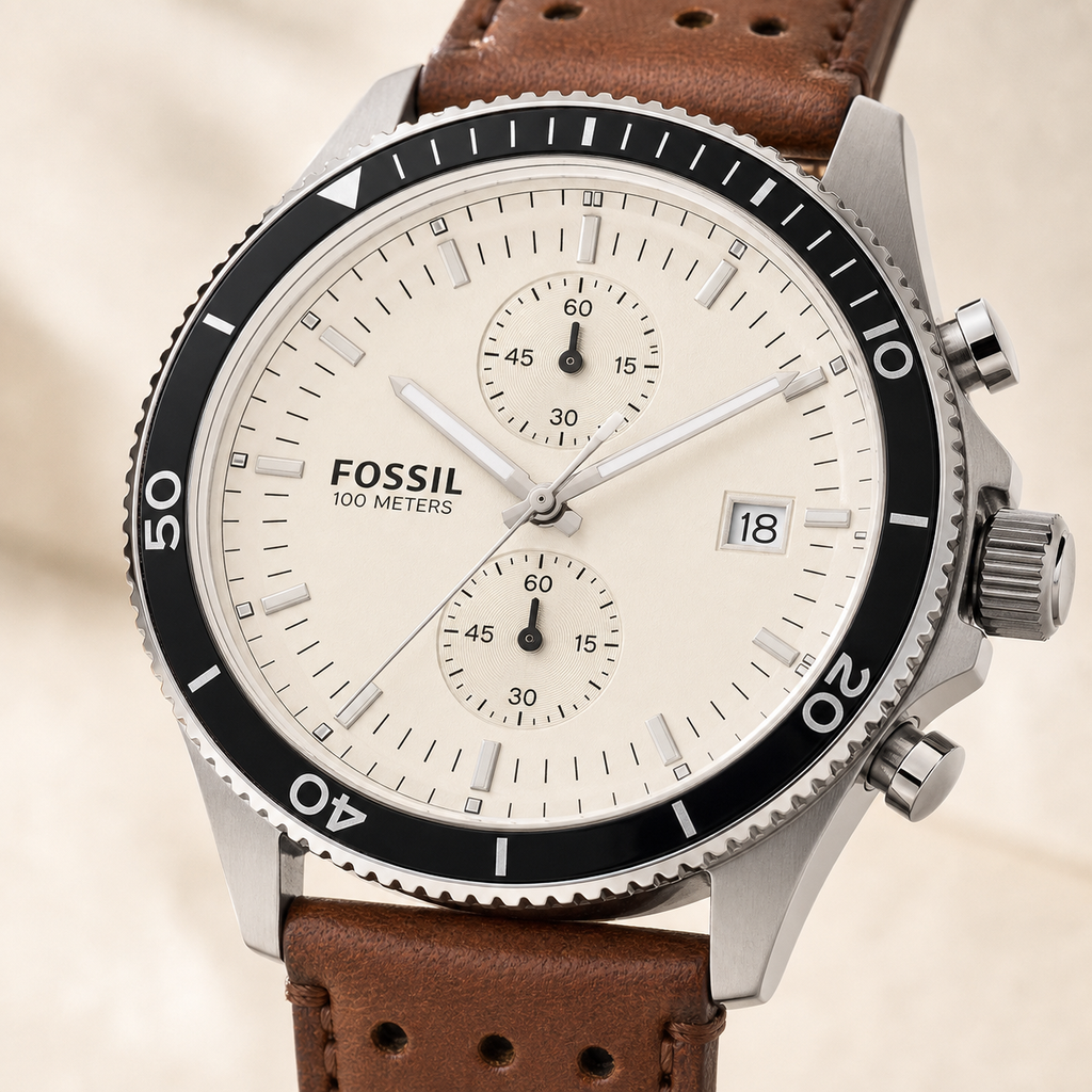 Fossil CH2943 45mm Watch macro view