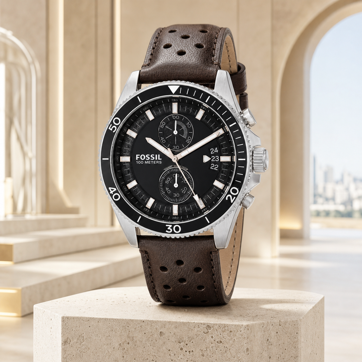 Fossil CH2944 45mm Watch architectural view