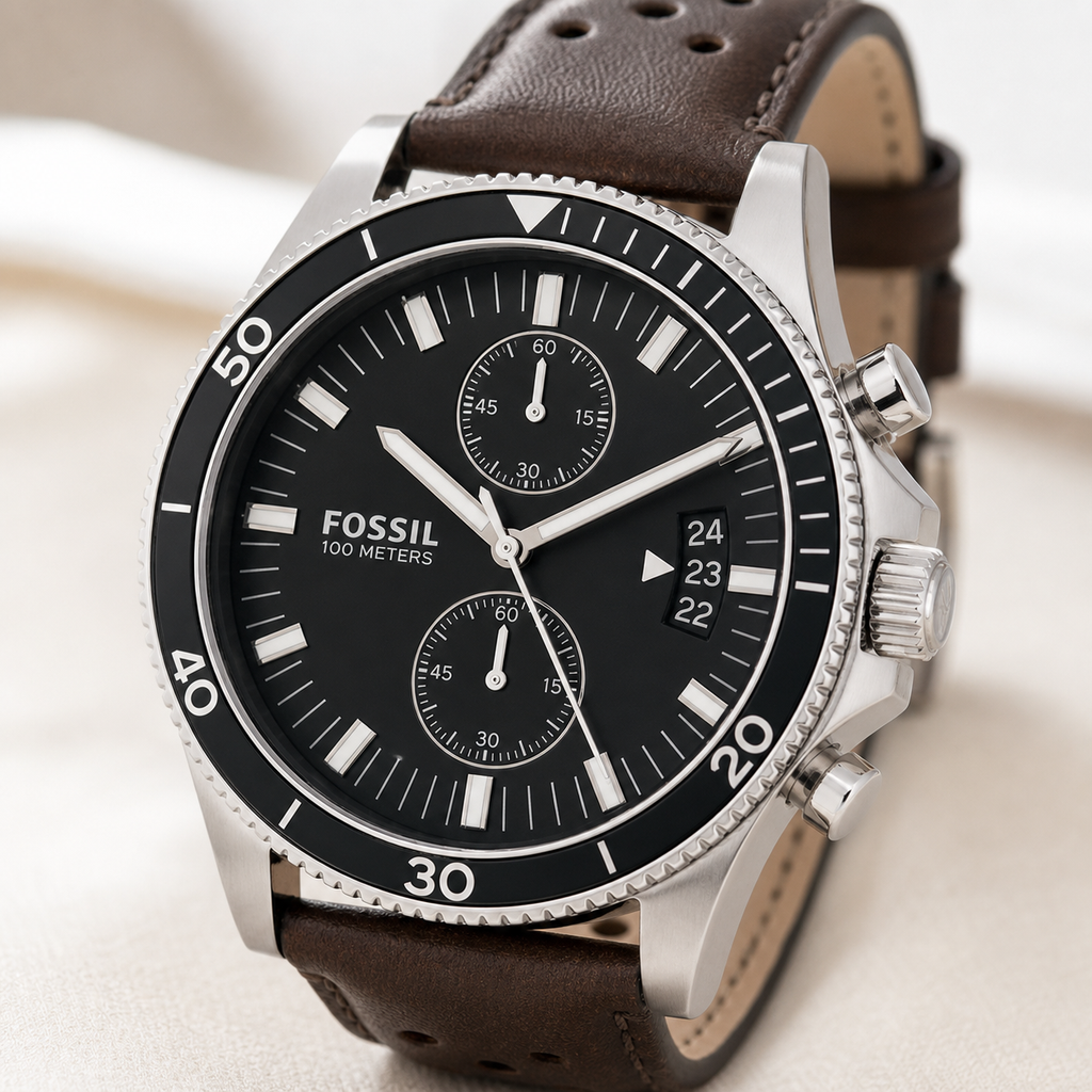 Fossil CH2944 45mm Watch macro view