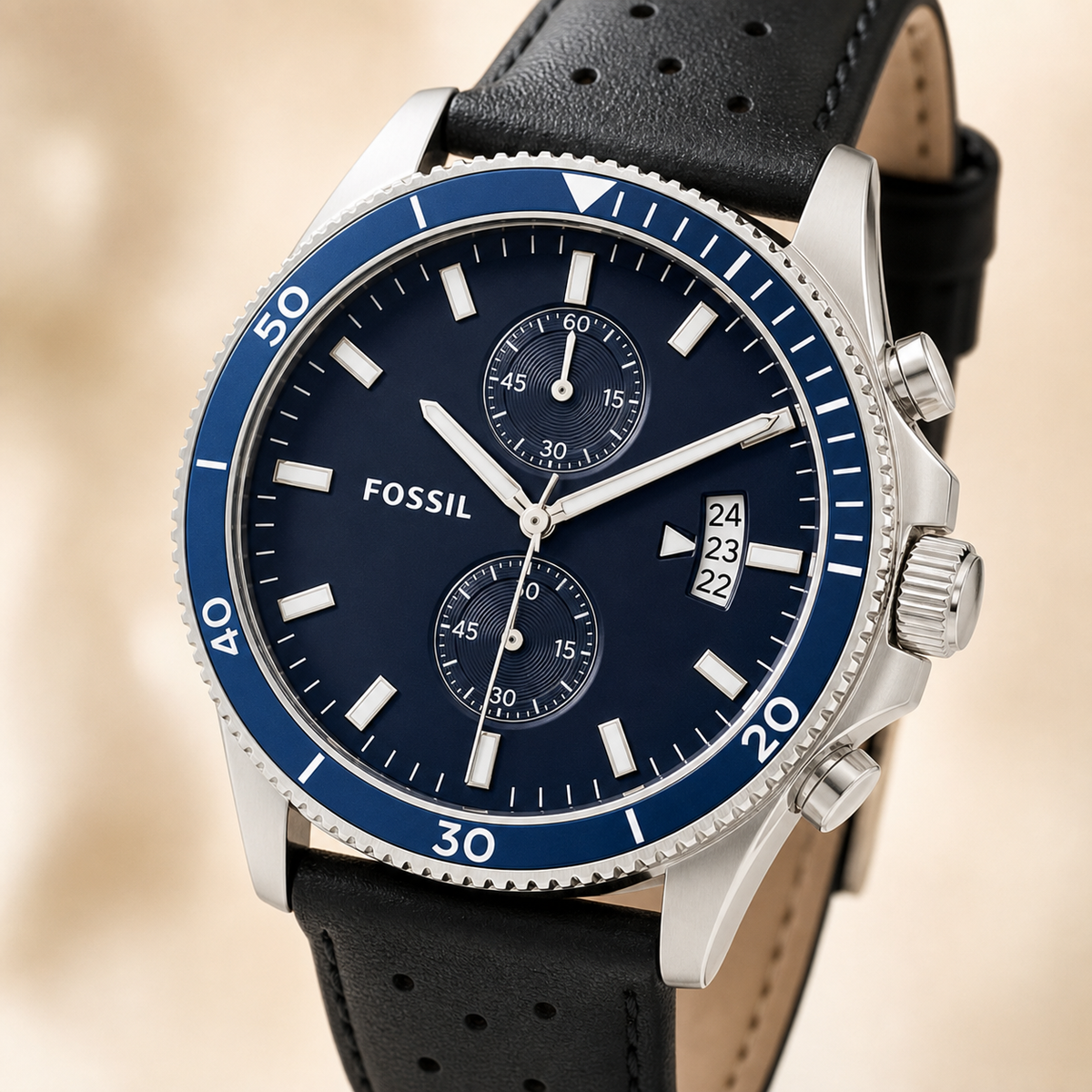 Fossil CH2945 45mm Watch macro view