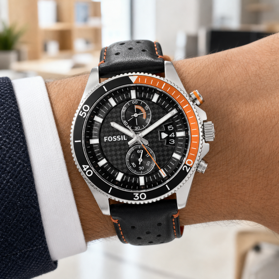 Fossil CH2953 45mm Watch wrist view