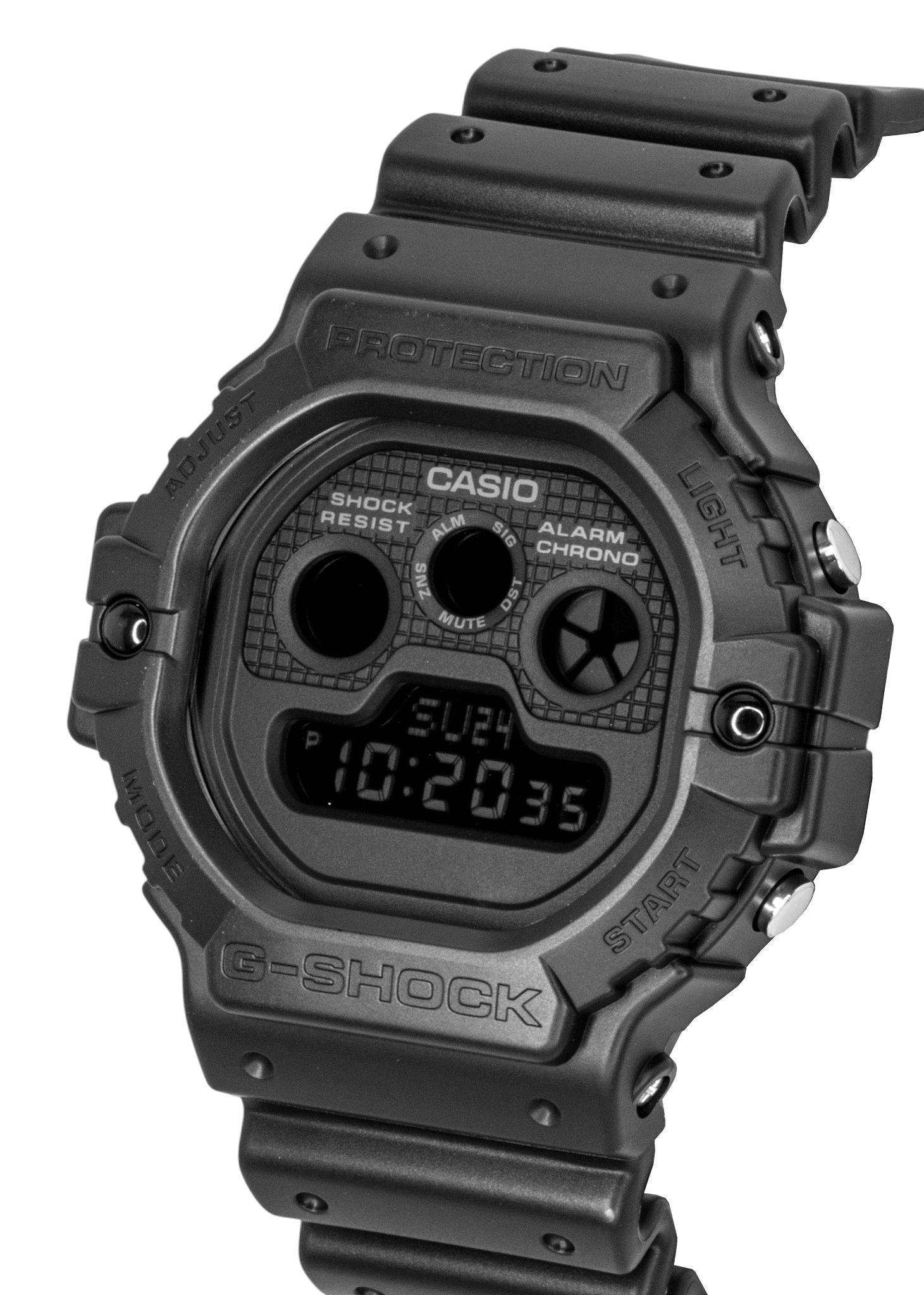 Casio G-Shock Digital Resin Strap Quartz DW-5900UBB-1 200M Men's Watch