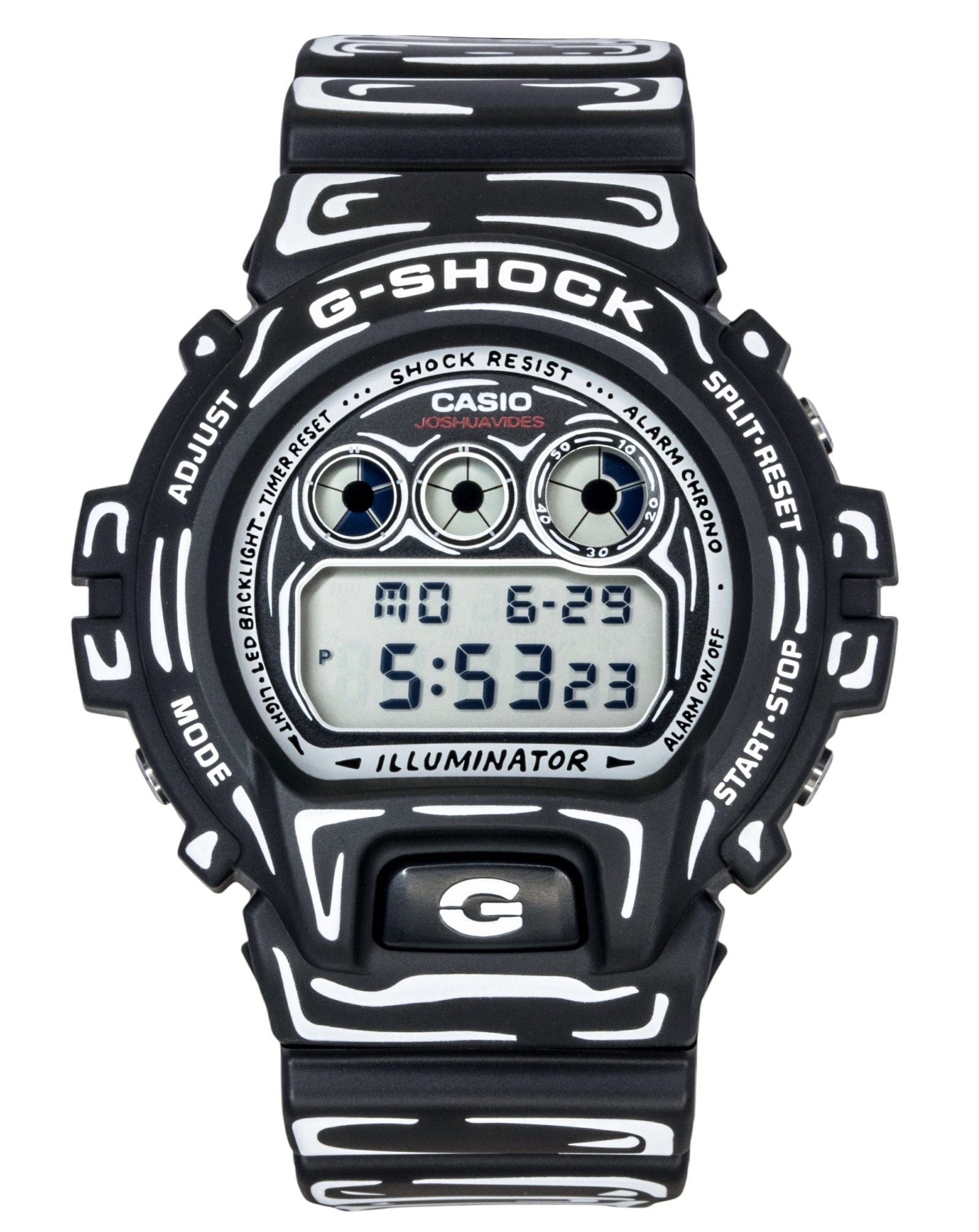 Casio G-Shock Digital Resin Strap Quartz DW-6900JV-1 200M Men's Watch