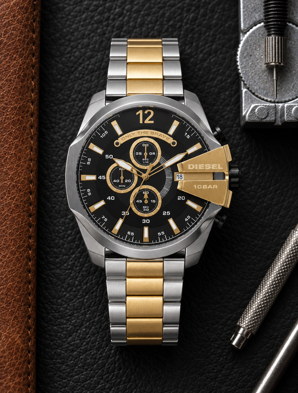 Diesel DZ4581 men's watch — 03_leather_tools.png