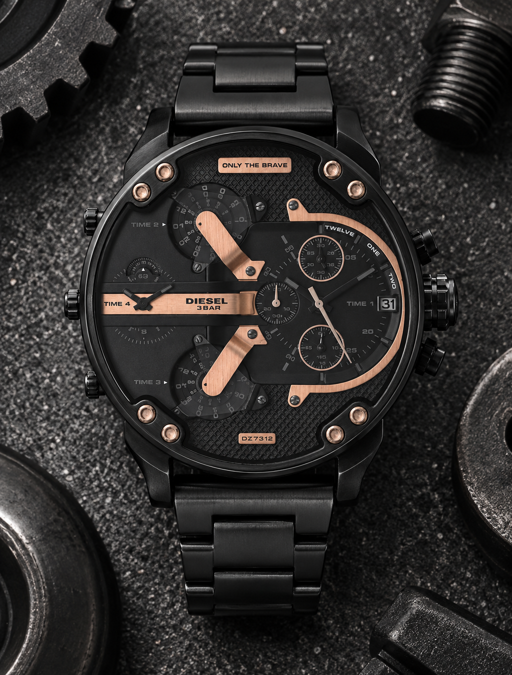 Diesel DZ7312 Mr. Daddy 2.0 men's watch — industrial