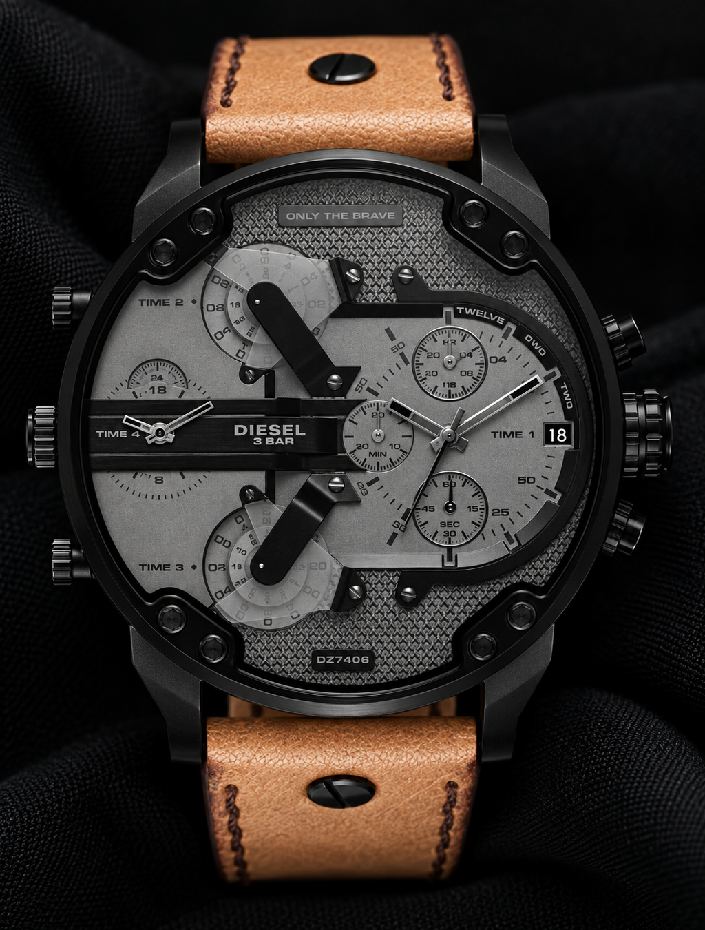 Diesel DZ7406 men's watch — 08_front_macro.png