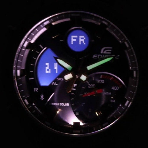 Casio Edifice Smartphone Link Chronograph Analog Digital Tough Solar ECB-900GL-1A ECB900GL-1 100M Men's Watch