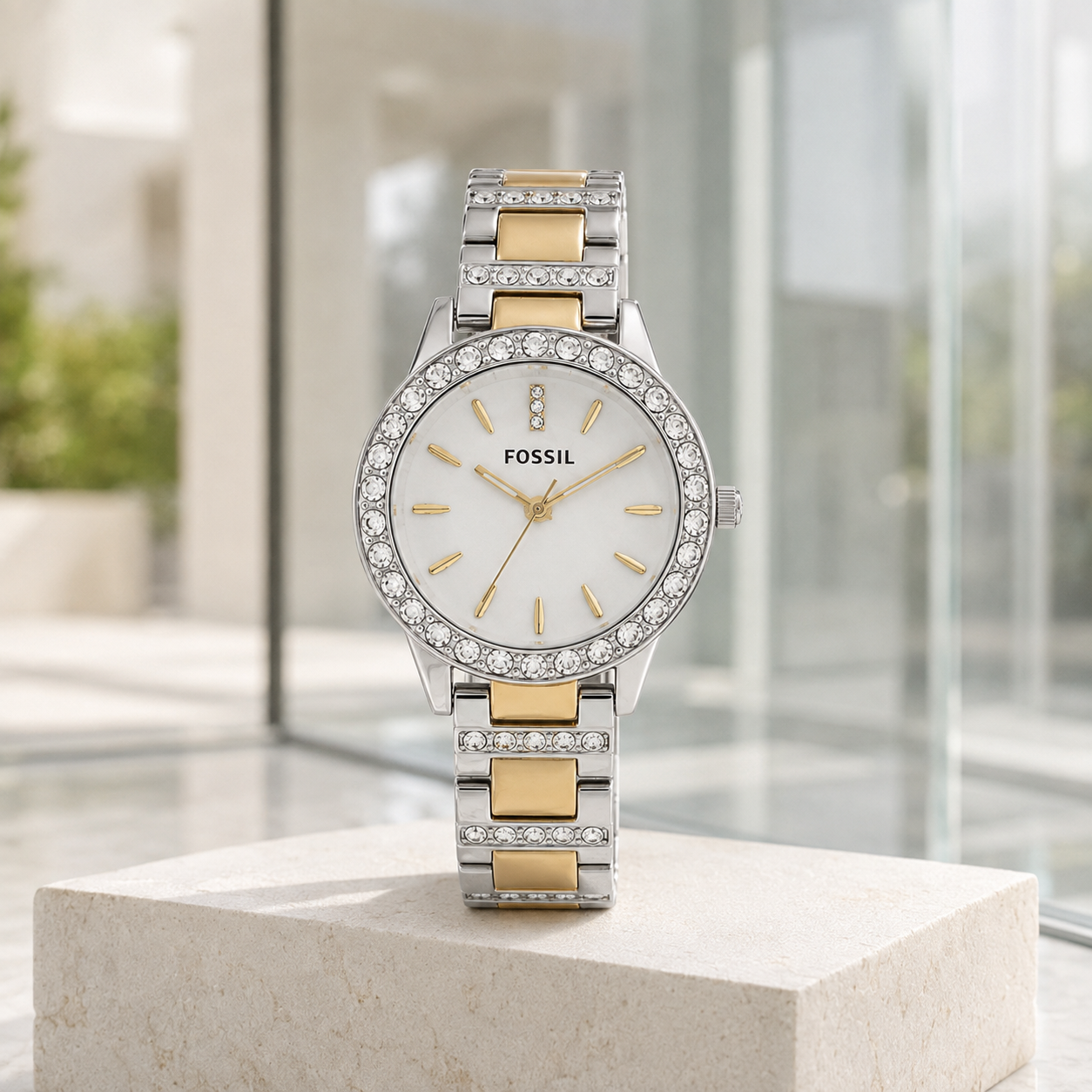 Fossil ES2409 34mm Women's Watch architectural view