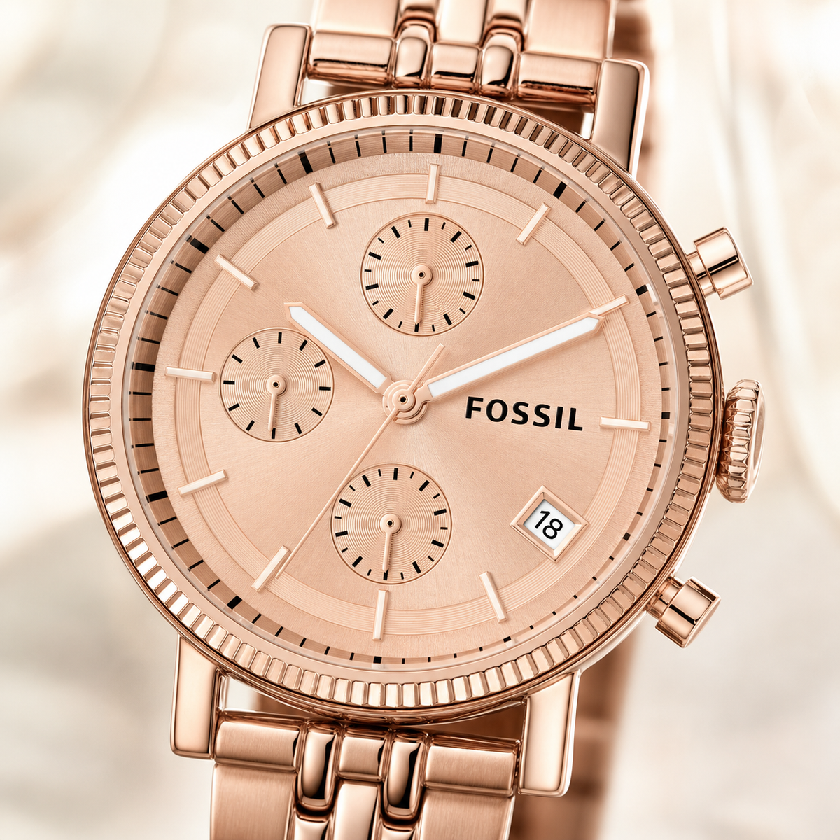 Fossil ES3284 30mm Women's Watch macro view