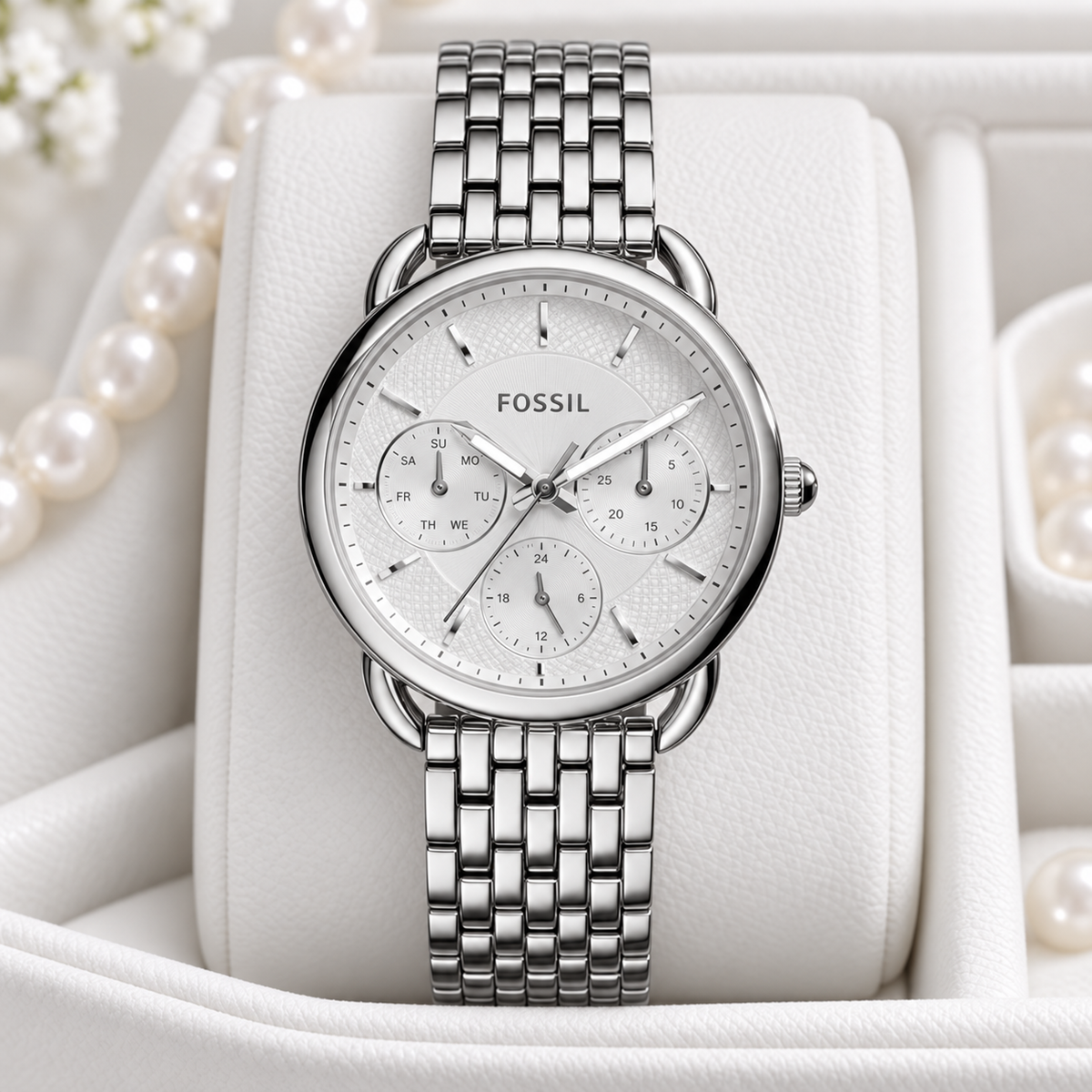 Montre pour femme Fossil Tailor multifonction ES3712 35 mm