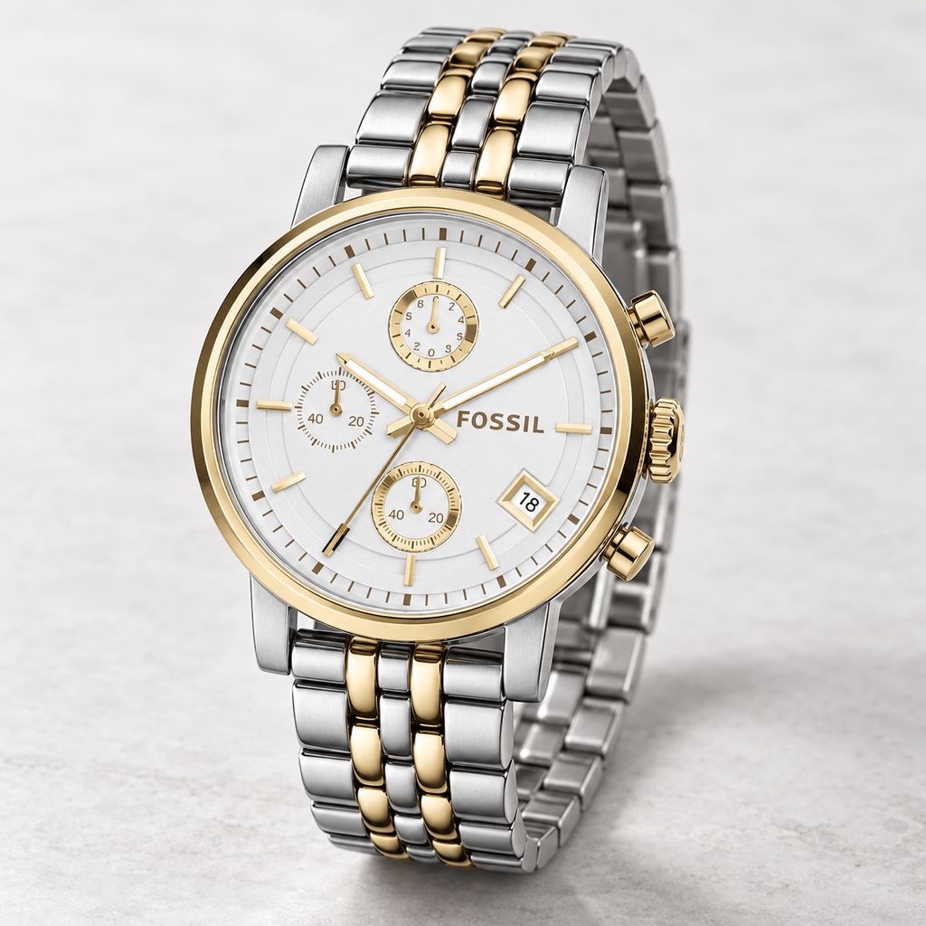 Fossil Original Boyfriend Chronograph ES3746 38mm dameshorloge