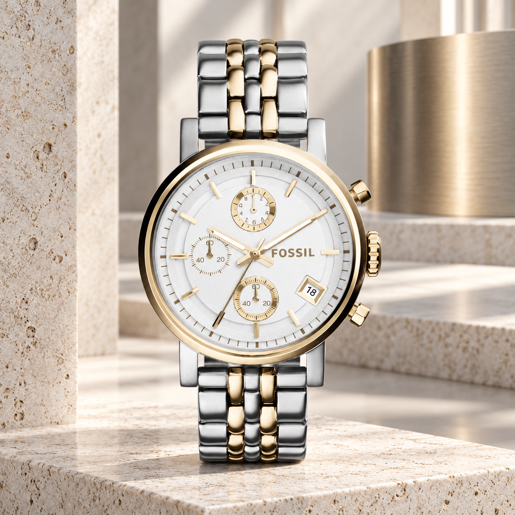 Fossil Original Boyfriend Chronograph ES3746 38mm dameshorloge