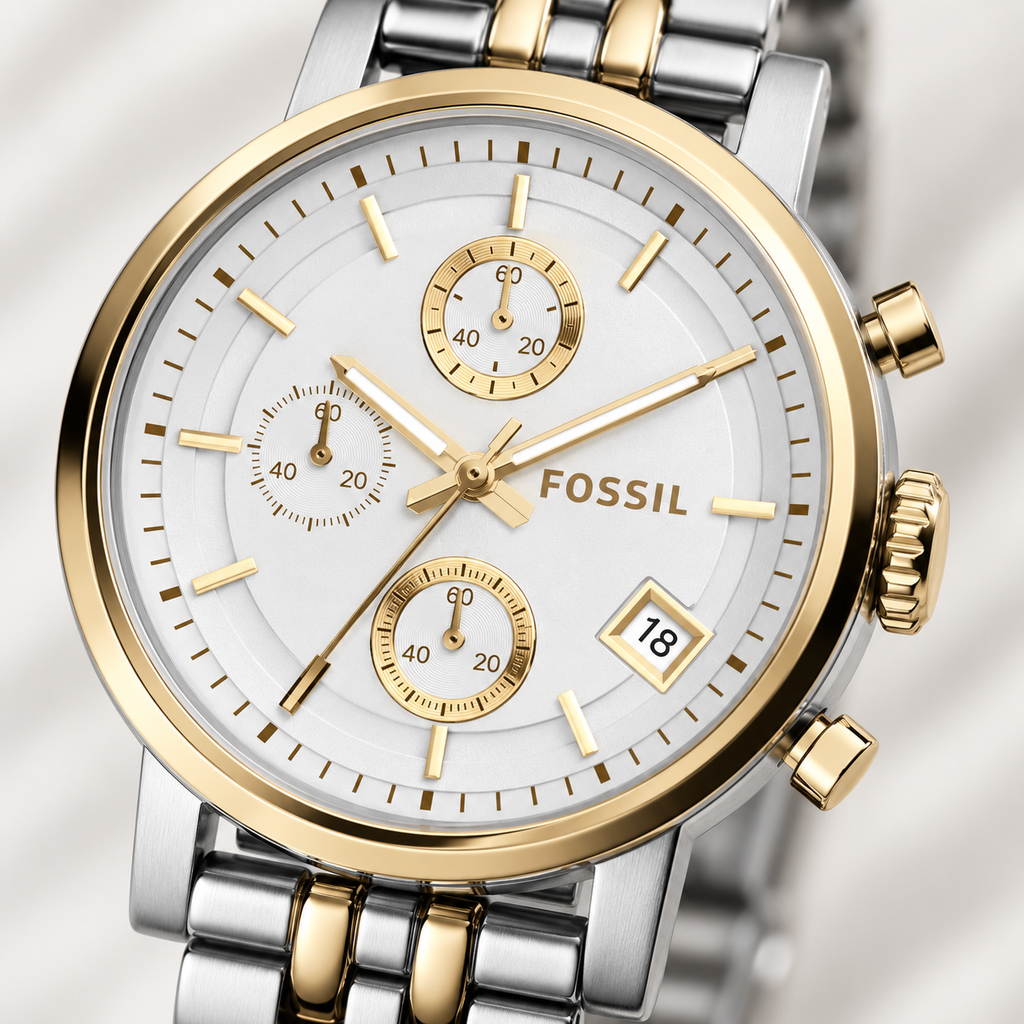 Fossil Original Boyfriend Chronograph ES3746 38mm dameshorloge