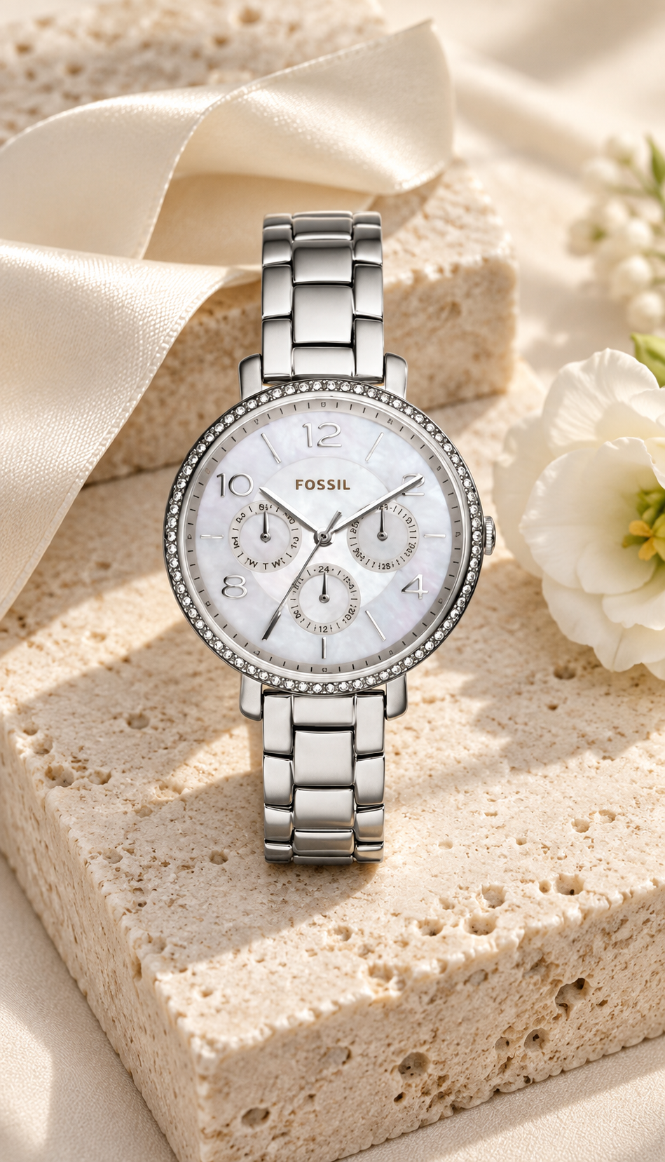 Fossil Jacqueline Multifunktion ES3755 36mm Damenuhr