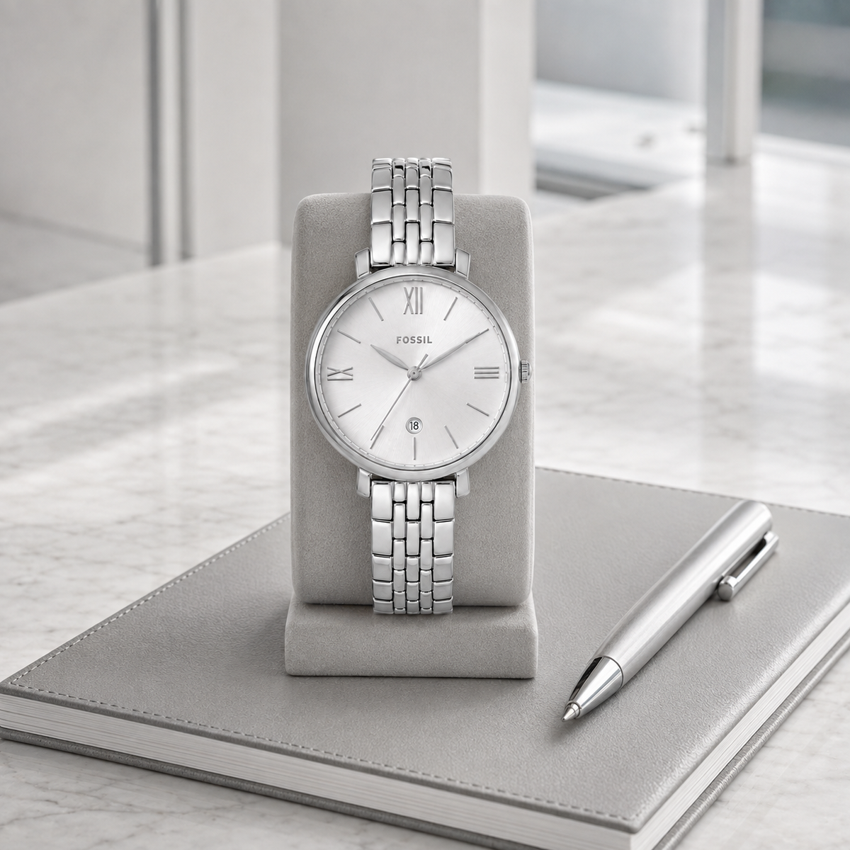 Fossil ES3911 35mm Women's Watch executive desk view