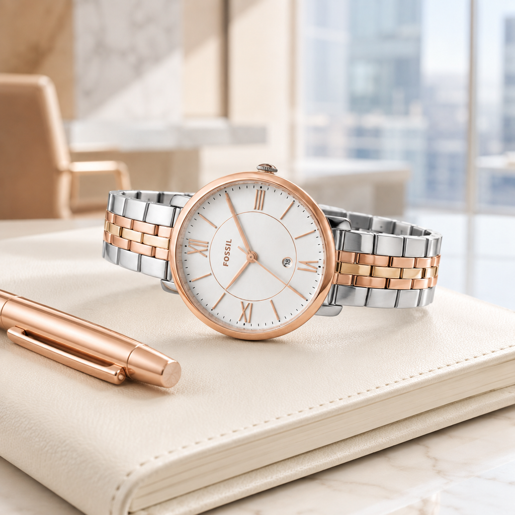 Fossil ES3913 35mm Women's Watch executive desk view
