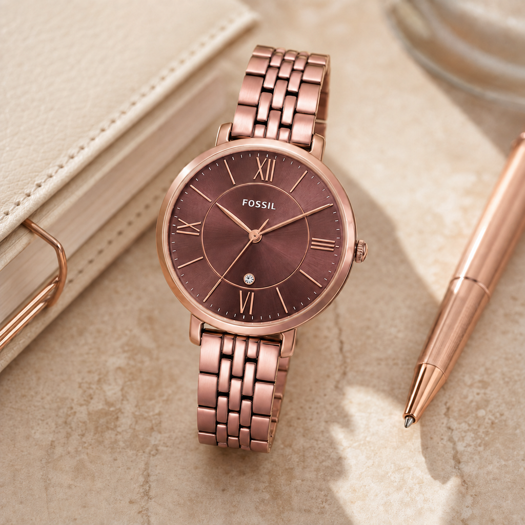 Fossil ES4099 36mm Women's Watch executive desk view