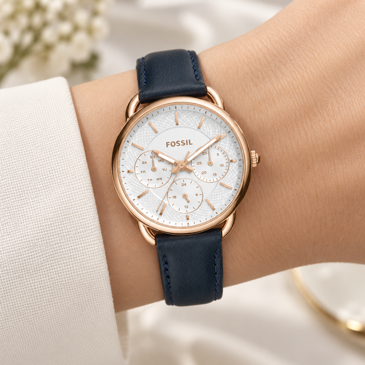 Fossil Tailor Multifunction ES4260 35mm dameshorloge