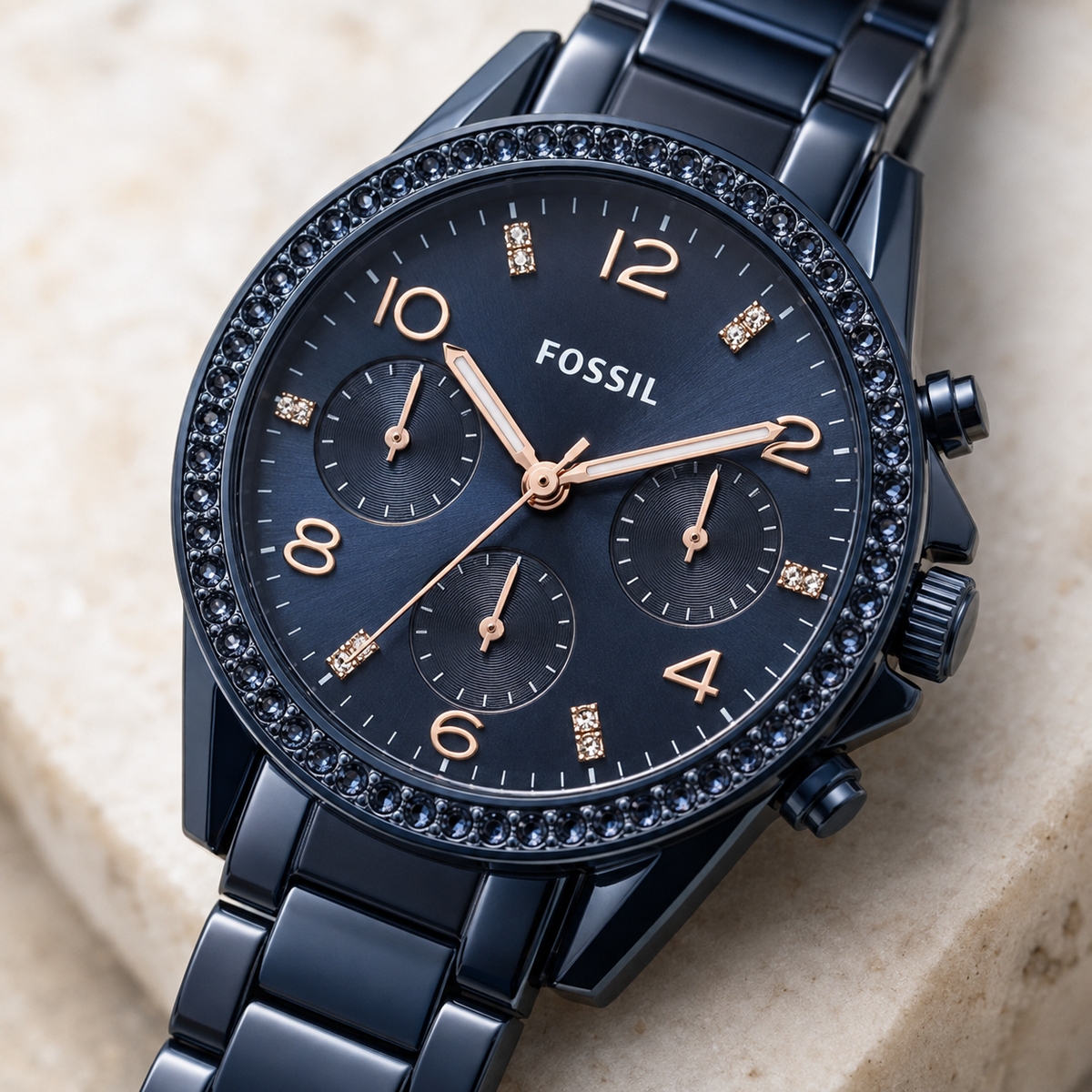 Fossil ES4275 36mm Women's Watch macro view