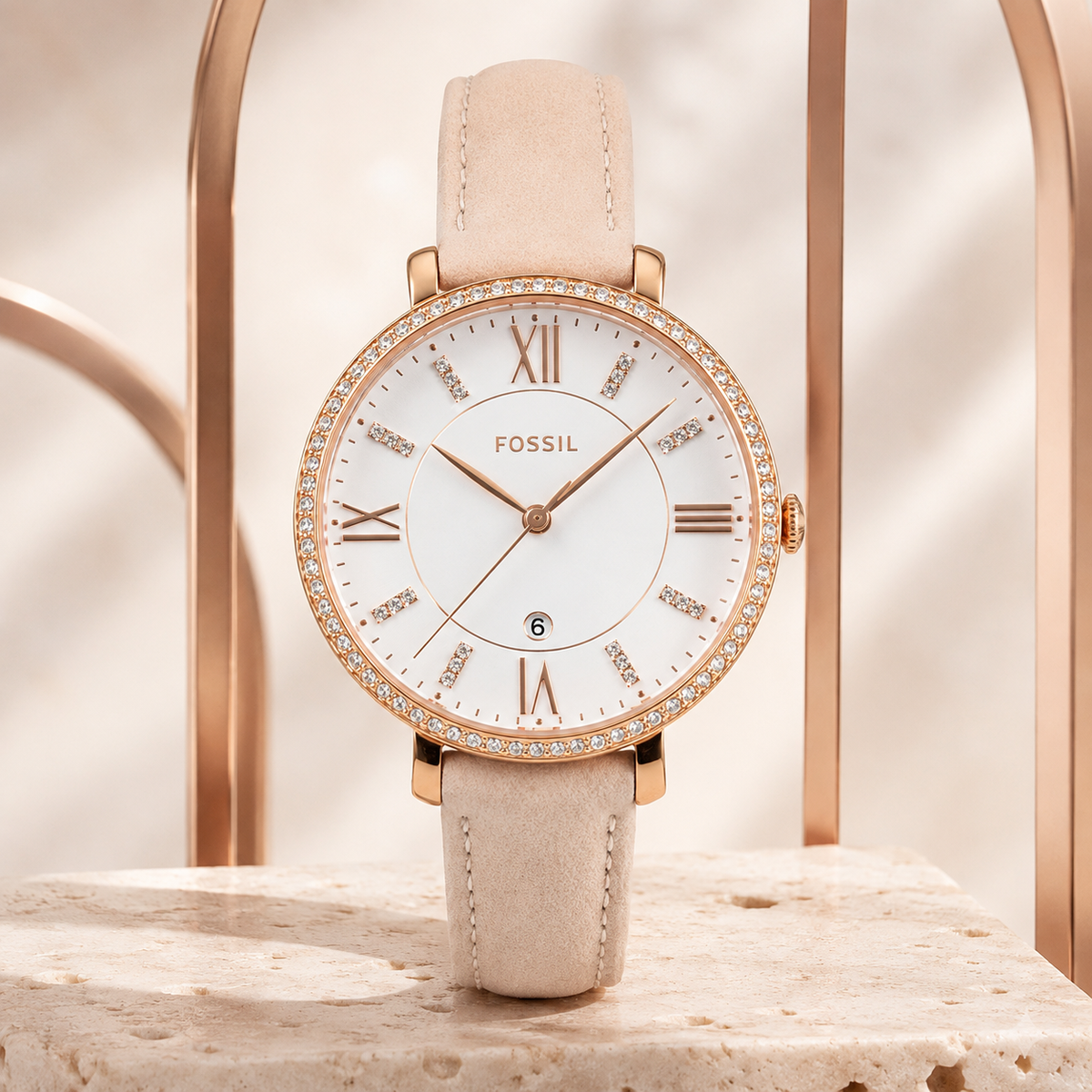 Fossil ES4301 35mm Women's Watch architectural view