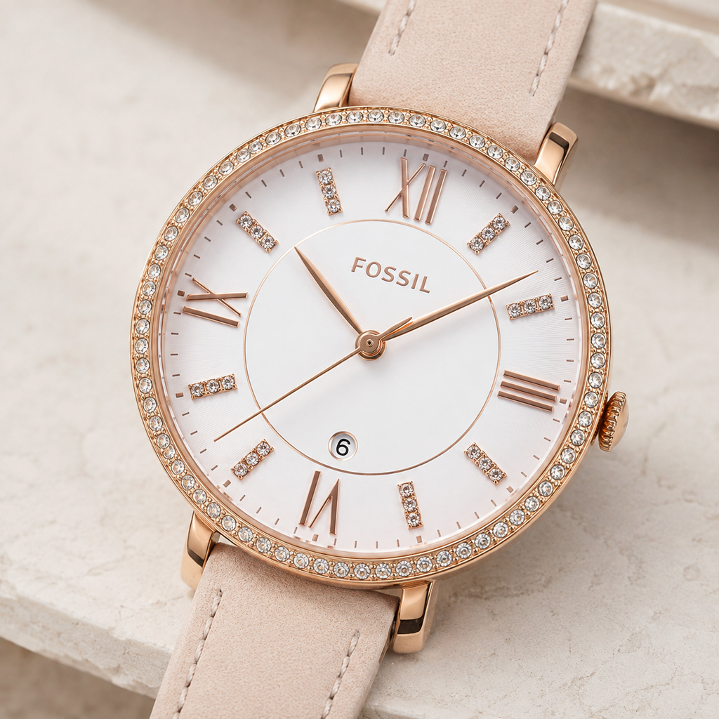 Fossil ES4301 35mm Women's Watch macro view