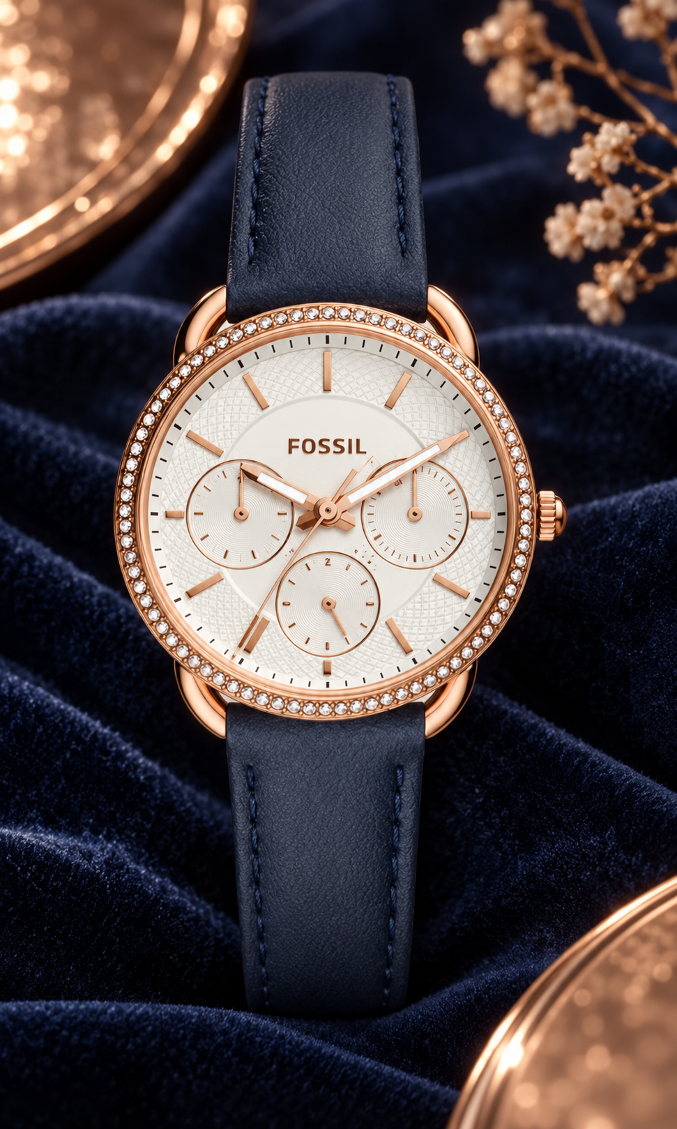 Fossil Tailor Multifunction ES4394 35mm dameshorloge