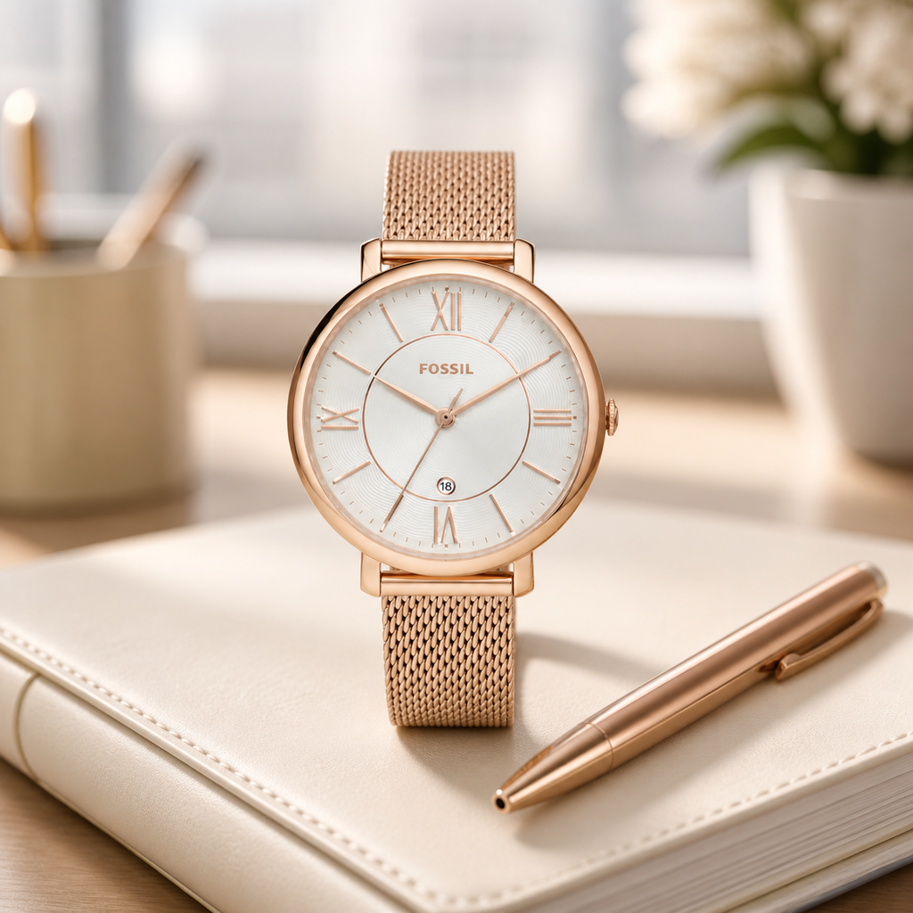 Fossil ES4535 36mm Women's Watch executive desk view