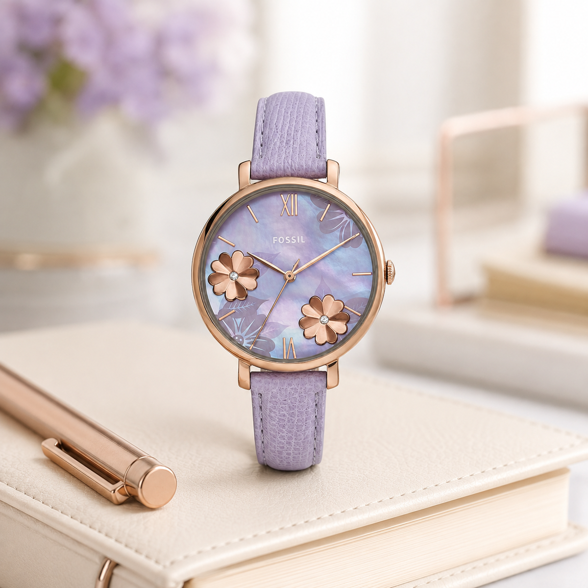 Fossil ES4814 36mm Women's Watch executive desk view