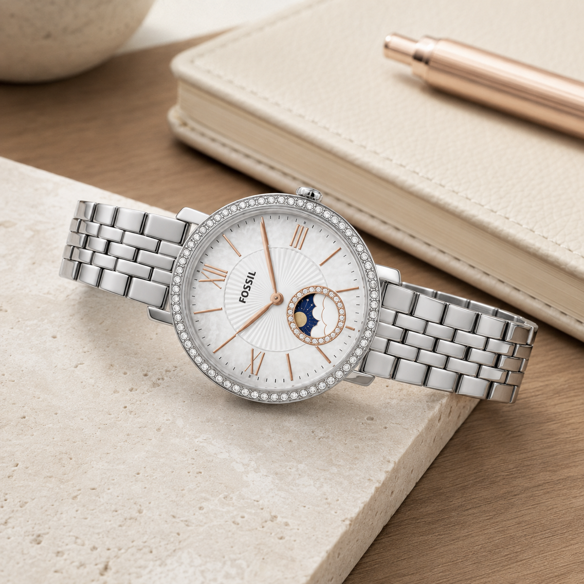 Fossil ES5164 36mm Women's Watch executive desk view
