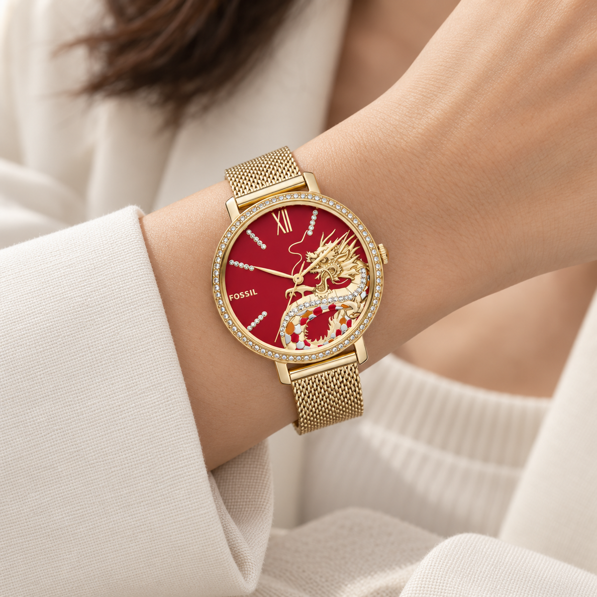 Fossil Jacqueline Lunar New Year ES5316 36mm Women's Watch