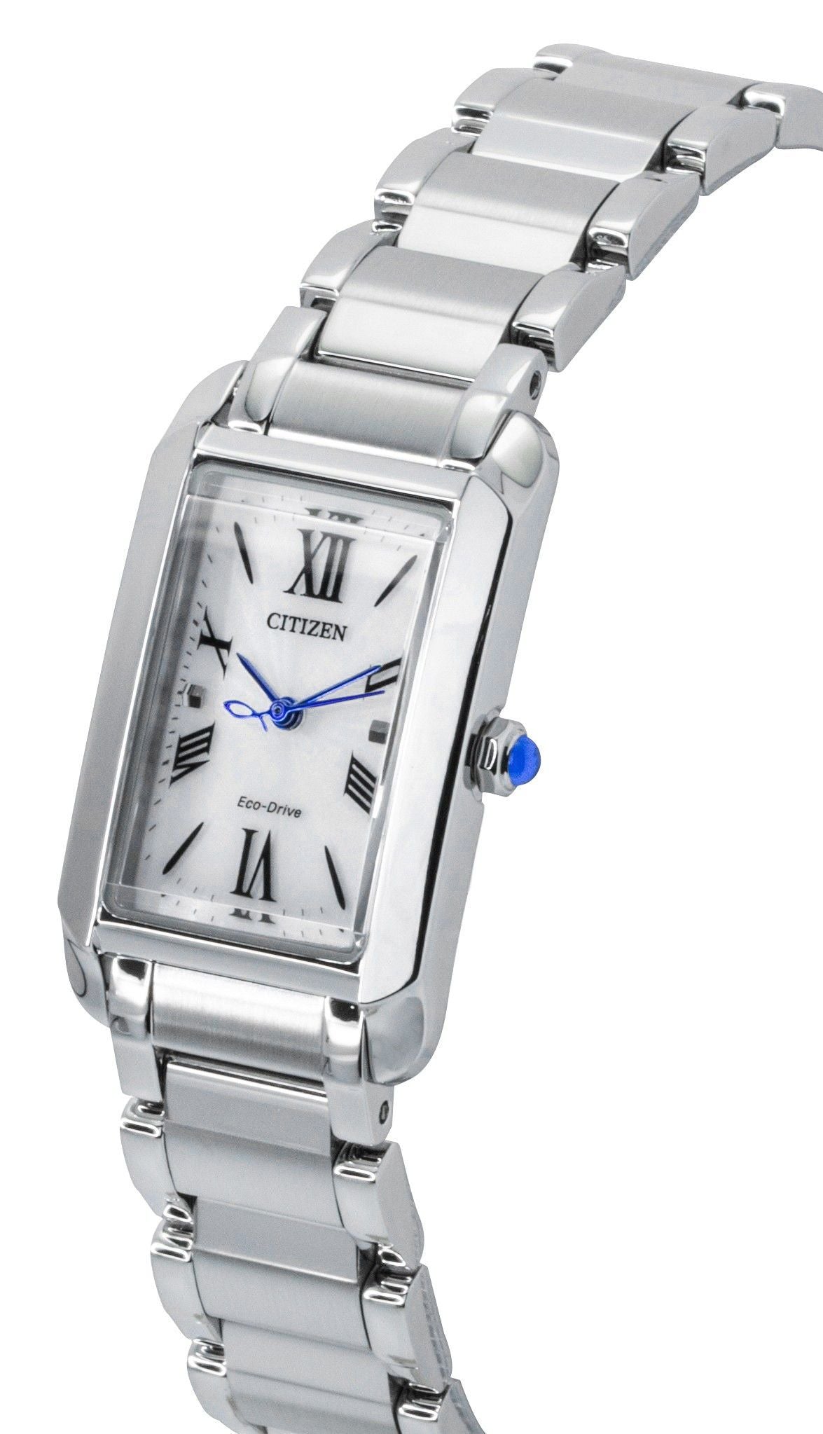 Citizen L Stainless Steel Silver Dial Eco-Drive EW5620-55A Women's Watch